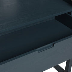 Slate Bar Cabinet | Dark Teal Ash Veneer | Myka Home