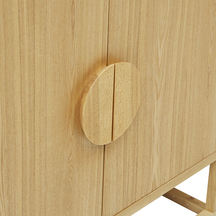 Drift Buffet | Natural Ash Veneer | Myka Home - View 4