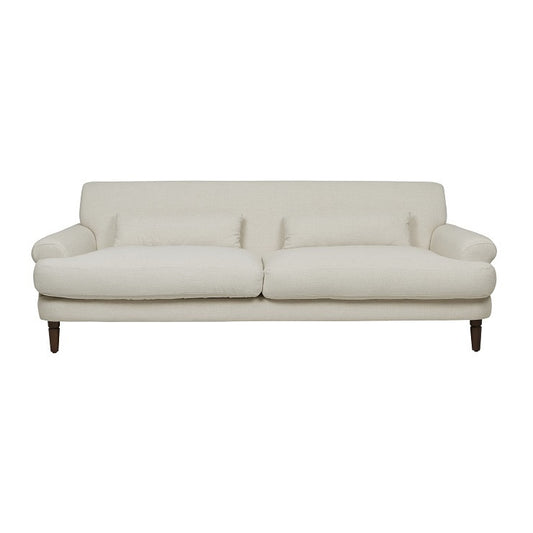 Florence Sofa | Pearl Stone Upholstery | Myka Home