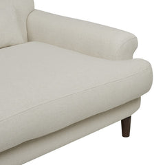 Florence Sofa | Pearl Stone Upholstery | Myka Home