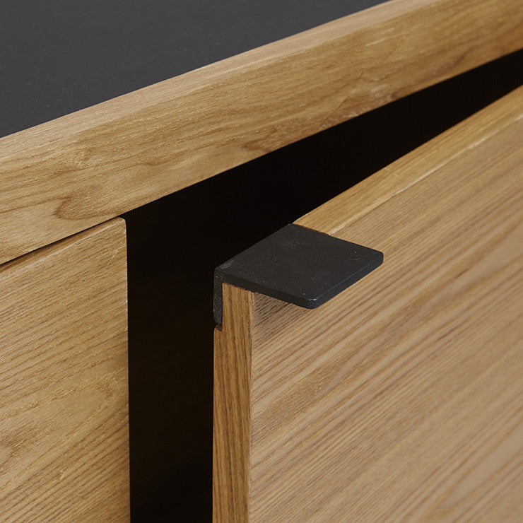 Cedar Buffet | Natural Ash & Black | Myka Home - View 5