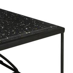 Oslo Coffee Table | Black Terrazzo | Myka Home
