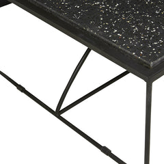 Oslo Coffee Table | Black Terrazzo | Myka Home