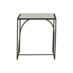 Slate Side Table | Black Terrazzo | Myka Home