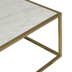 Elle Cube Marble Coffee Table