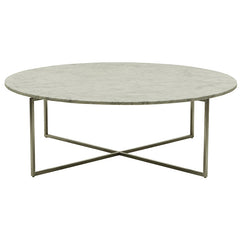 Elle Luxe Marble Round Coffee Tables