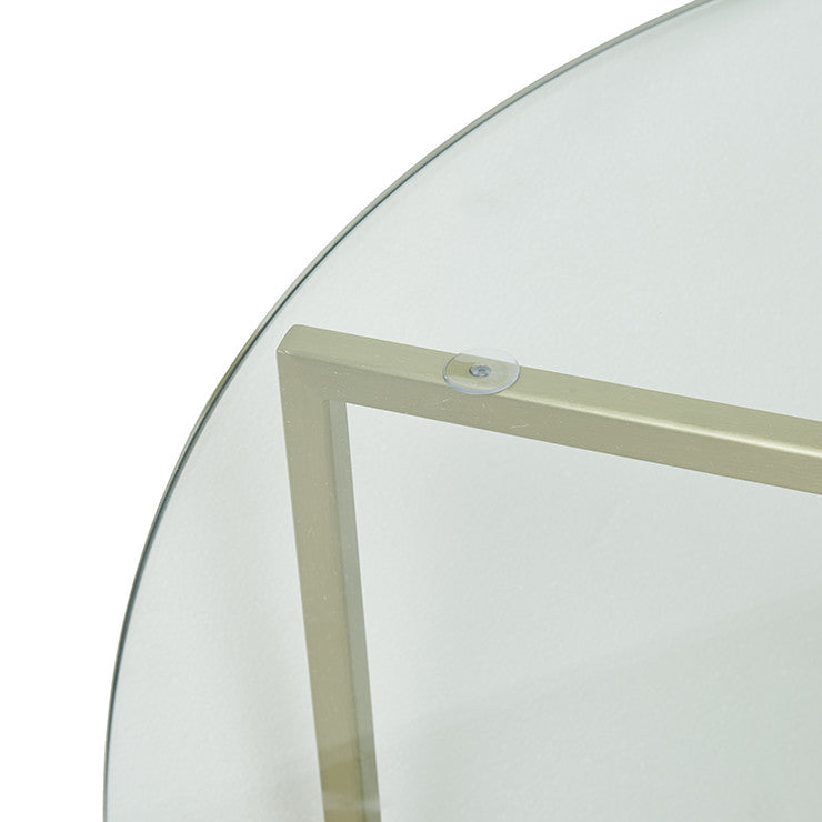 Elle Luxe Round Coffee Table - View 2