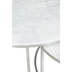 Elle Round Marble Nest Coffee Tables