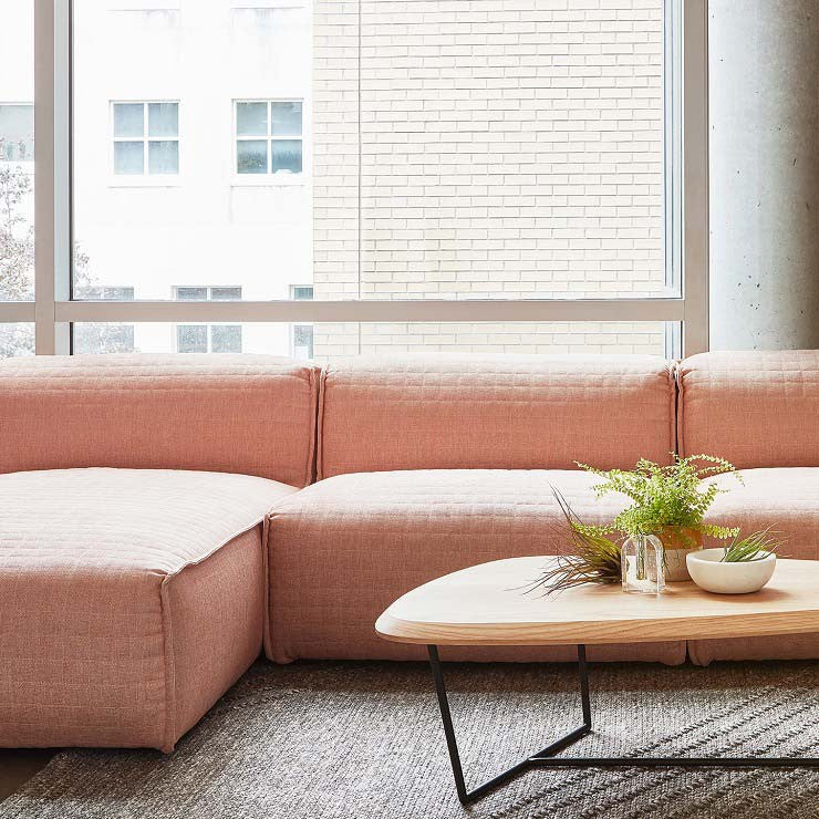 Gus Nexus Chaise Sofa - View 2
