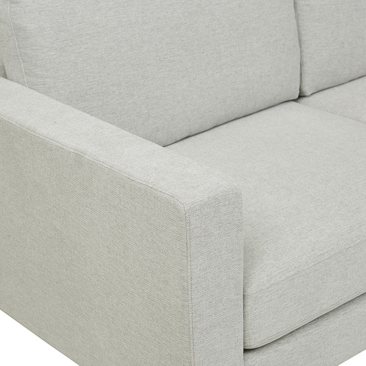 Juno 2 Seater Sofa with Black Powder Coated Legs - View 3