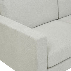 Juno 2 Seater Sofa with Black Powder Coated Legs