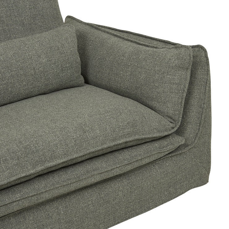 Orlando Seamed 3 Seater Sofa - View 4