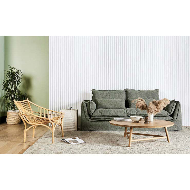 Orlando Seamed 3 Seater Sofa - View 6