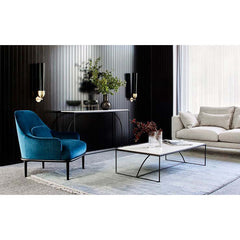 Sinclair Curve 2 Seater Left Arm