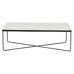 Taj Rectangular Marble Coffee Table