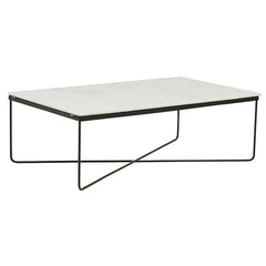 Taj Rectangular Marble Coffee Table