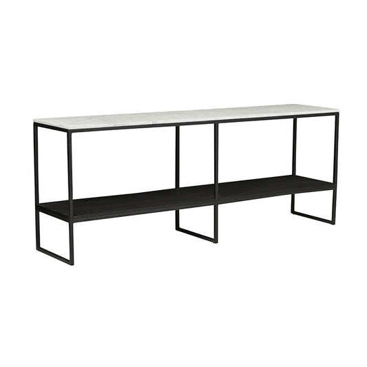 Carrara Console Table | White Marble | Myka Home