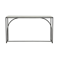 Copenhagen Console Table | Black Terrazzo | Myka Home