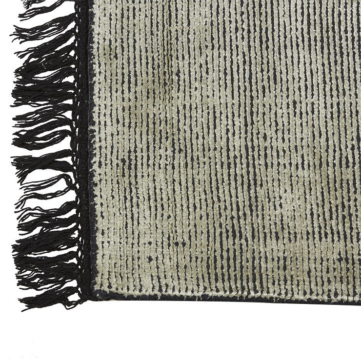 Adele Tassel Rug | Steel Wool Blend | Myka Home - View 4