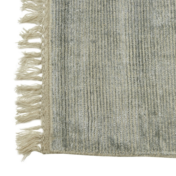 Adele Tassel Rug | Steel Wool Blend | Myka Home - View 6