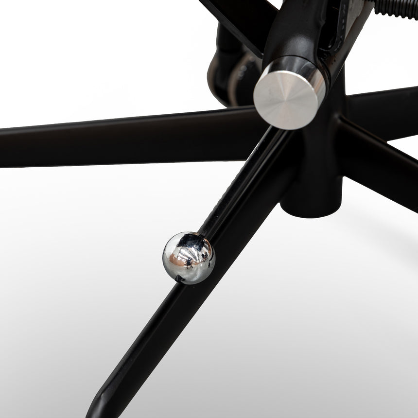 High Back Office Chair | Full Black | Myka Home - View 6