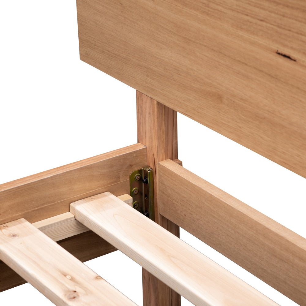 Queen Bed Frame | Messmate Timber | Myka Home - View 5