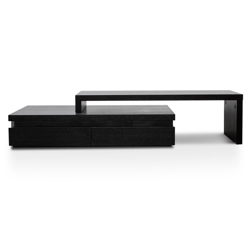 TV Entertainment Unit | Lowline - Black | Myka Home - View 2