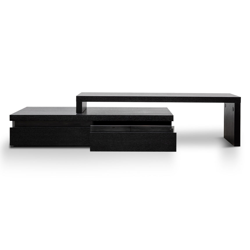 TV Entertainment Unit | Lowline - Black | Myka Home - View 4