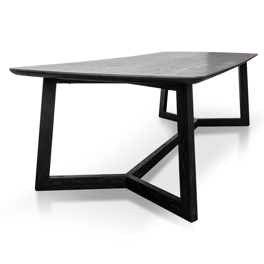 3m Dining Table - Black - View 3