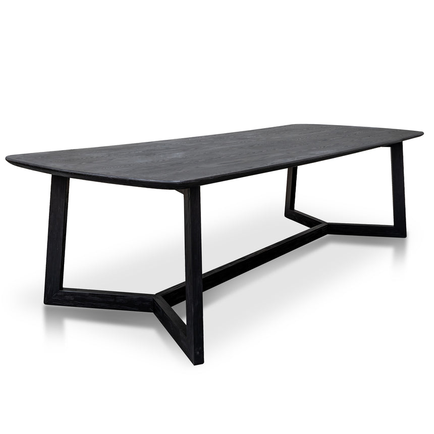 3m Dining Table - Black - View 8