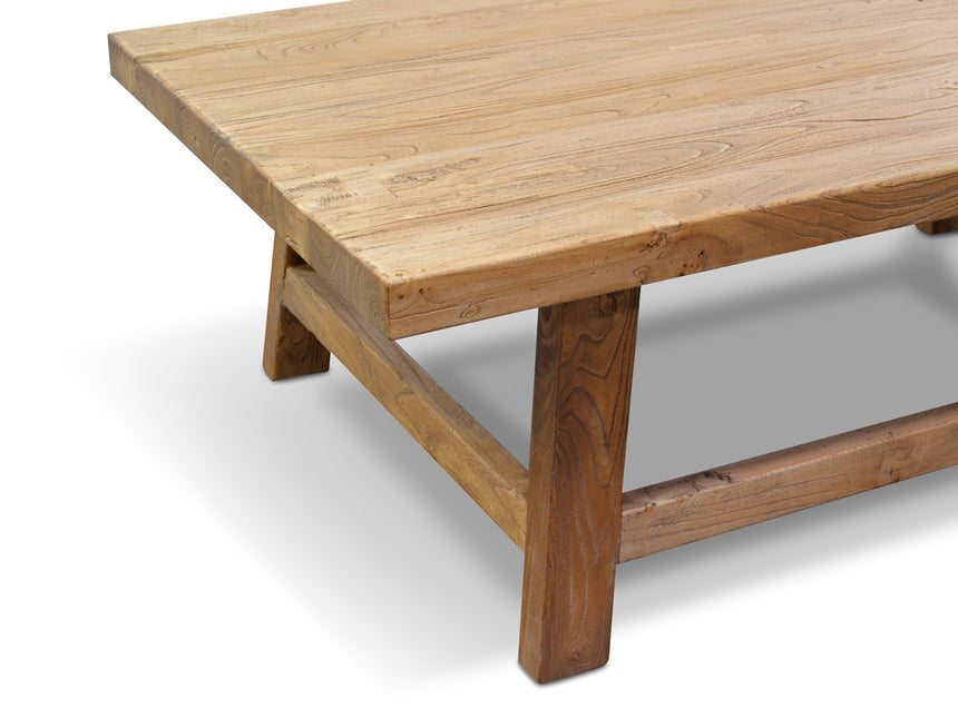 110cm Reclaimed Coffee Table - View 5