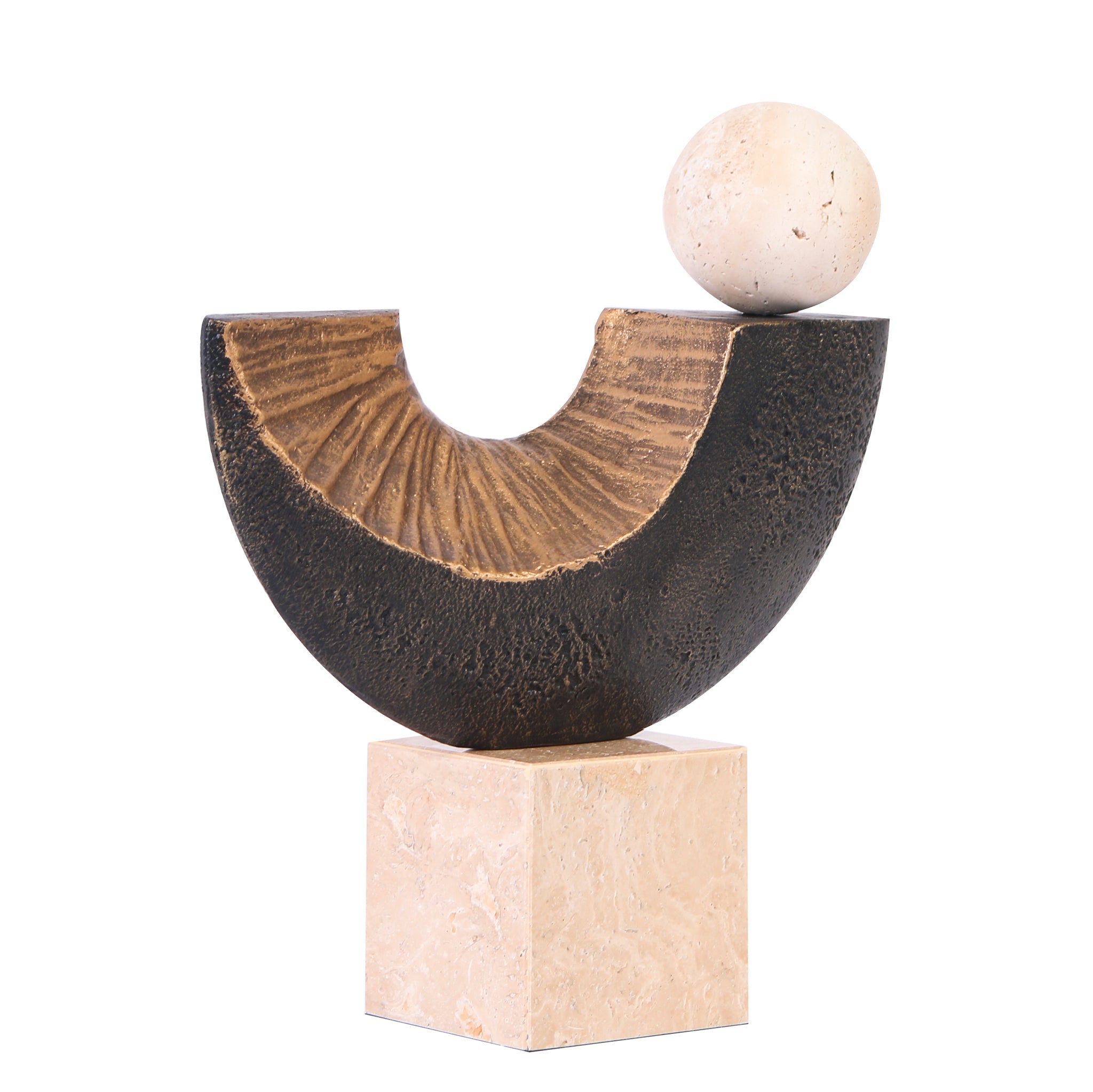 Balance Sculpture | Dark Bronze | Myka Home