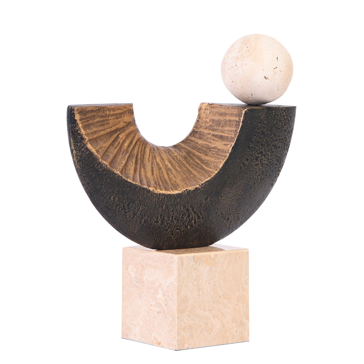 Balance Sculpture | Dark Bronze | Myka Home