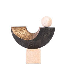 Balance Sculpture | Dark Bronze | Myka Home