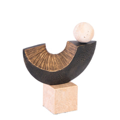 Balance Sculpture | Dark Bronze | Myka Home