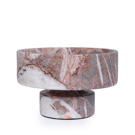 Round Marble Tray | Multicolor | Myka Home