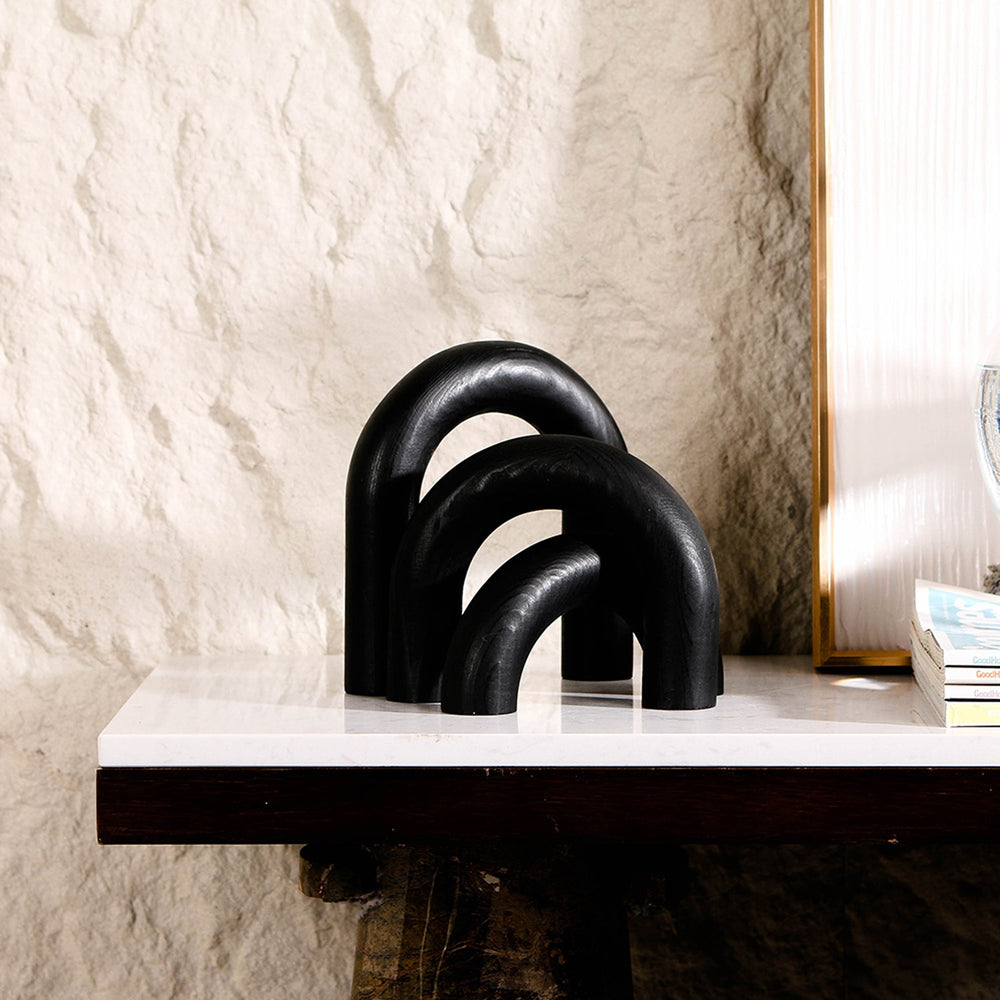 Modular Arches | Black | Myka Home - View 2