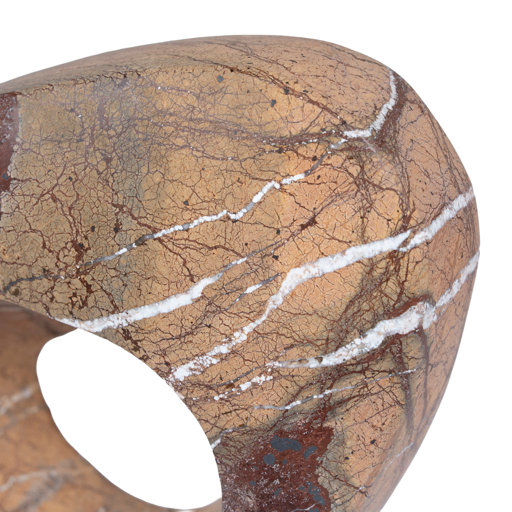 Halo Marble Sculpture | Coffee | Myka Home - View 4