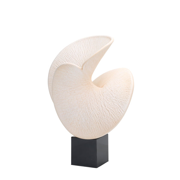 Shell Look Sculpture | Beige | Myka Home - View 5