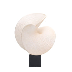 Shell Look Sculpture | Beige | Myka Home