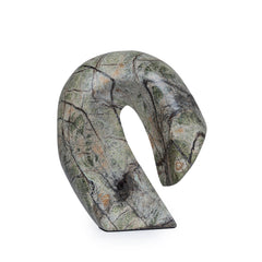 Sea Waves Marble Sculpture | Green | Myka Home