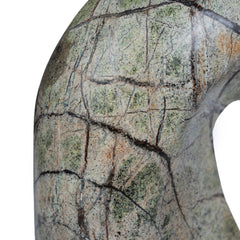 Sea Waves Marble Sculpture | Green | Myka Home