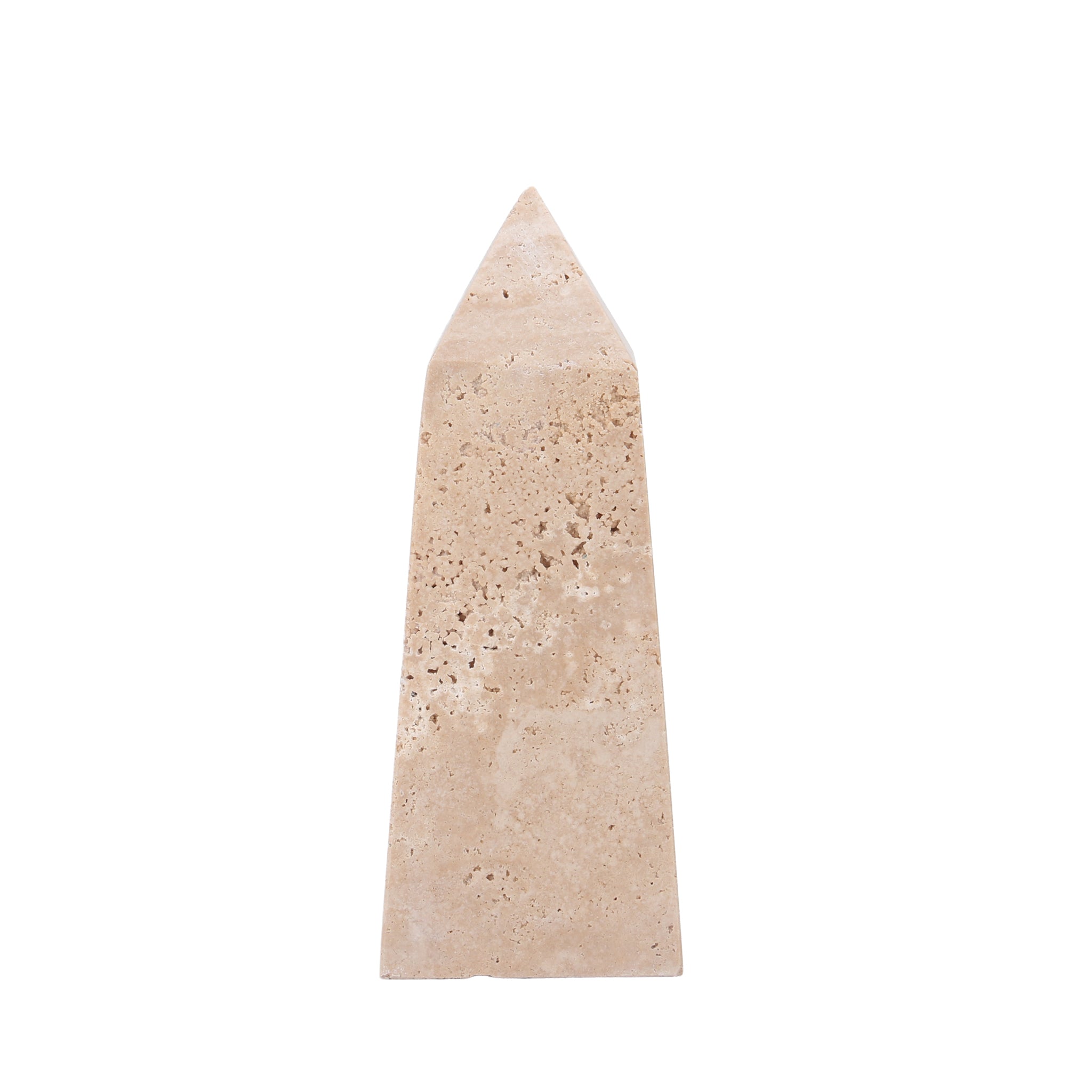 Obelisks Small Sculpture | Beige | Myka Home - View 3