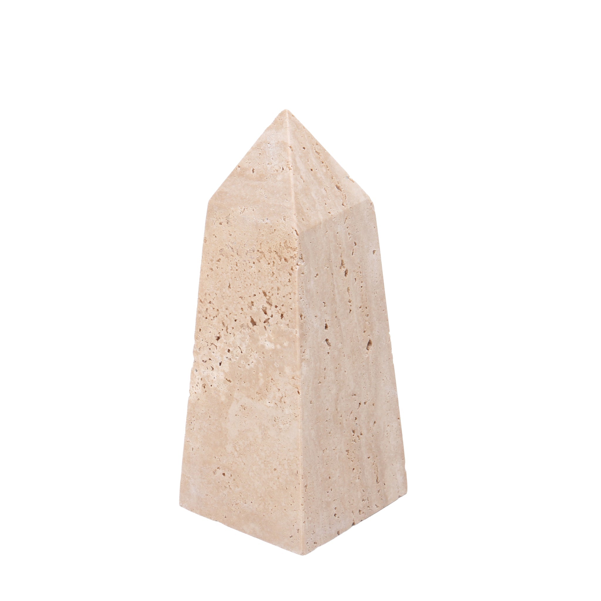 Obelisks Small Sculpture | Beige | Myka Home - View 2