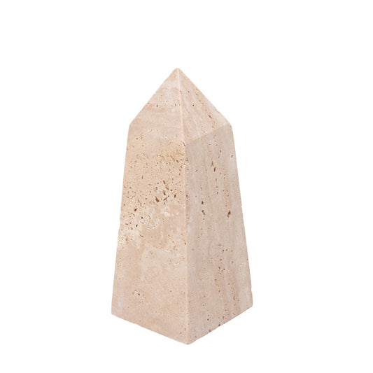 Obelisks Small Sculpture | Beige | Myka Home