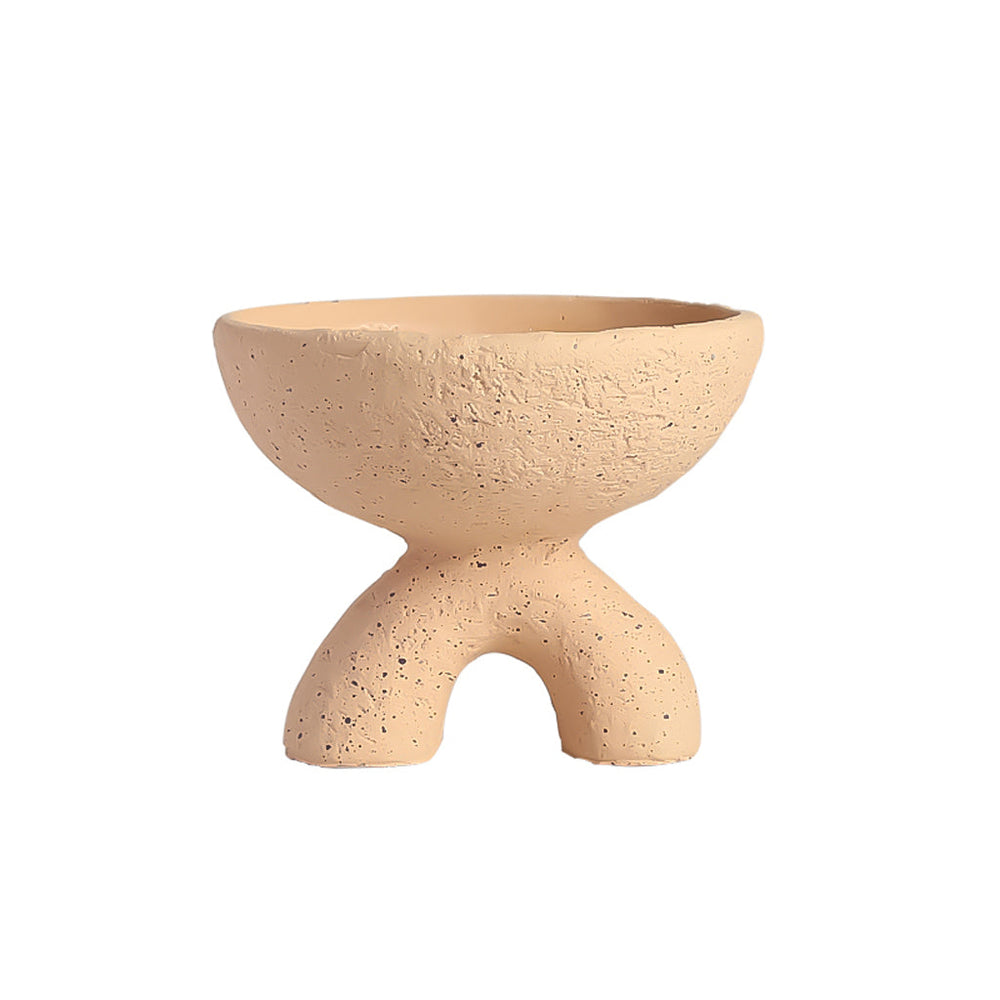 Coarse Grained Cement Pot B | Myka Home