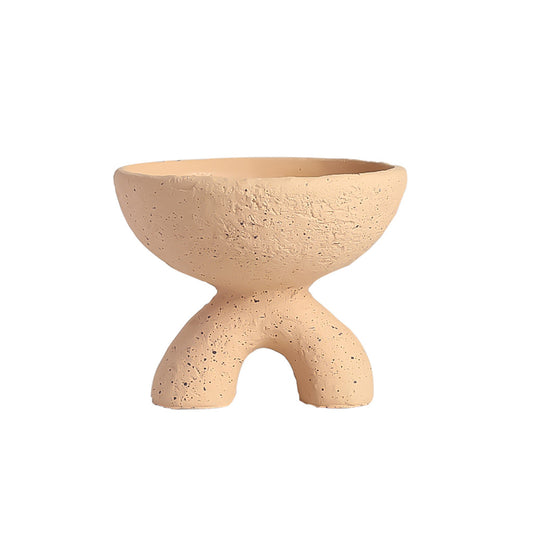 Coarse Grained Cement Pot B | Myka Home
