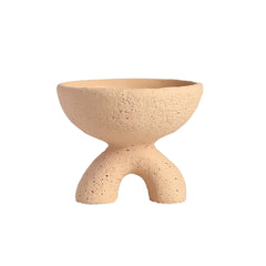 Coarse Grained Cement Pot B | Myka Home