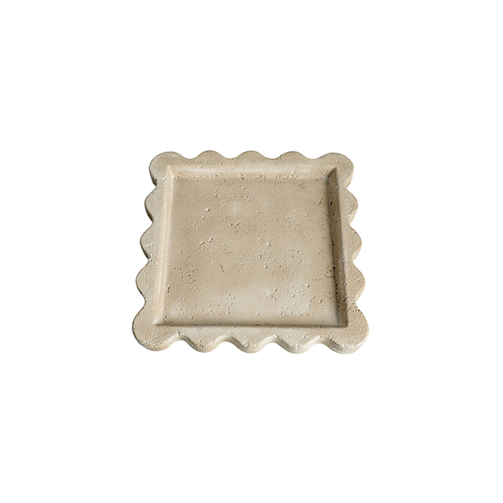 Wavy Edge Plate B | Myka Home