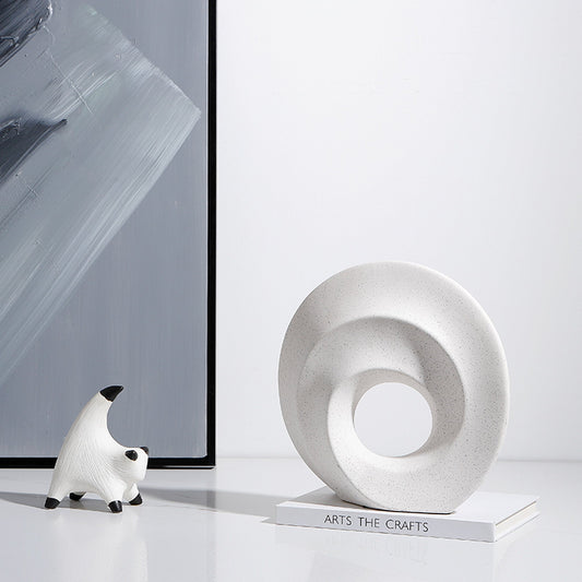 Ring Hole Ceramic Ornaments | Myka Home